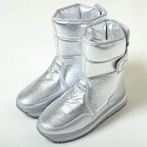[ラバーダック] BOOT ブーツ シルバー レディース rdcrackedmetallic-slv 23.5cm,-