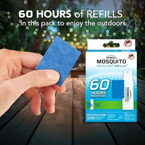 Thermacell Mosquito Repellent Refills, 60-Hour Pack; Contains 15 Repellent Mats, 5 Fuel Cartridges; Compatible with Any Fuel-Powered Thermacell Product; No Spray, Scent, Mess - Image 4