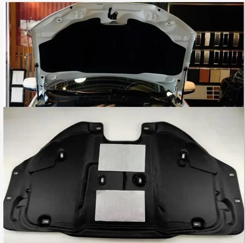 Coton isolant phonique de capot réduisant la chaleur pour Jaguar XF XE 2012