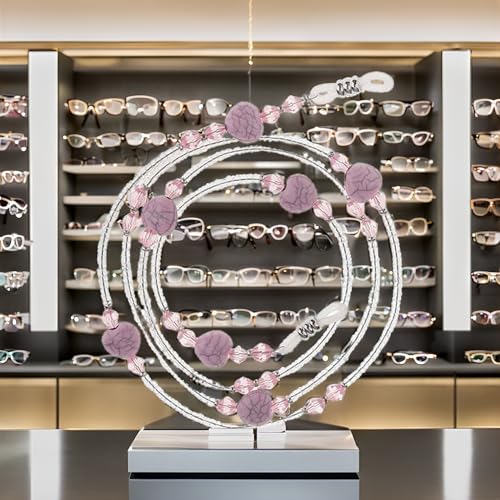 Image of Reading Eyeglass Cord Holder Beaded Sun Glasses Chain Eyeglass Holder Strap Eyewear Retainer Lanyard Chain 75cm Long Nice and Fashion, Women's Eyeglass Chains, Sunglasses and Eyewear Accessories