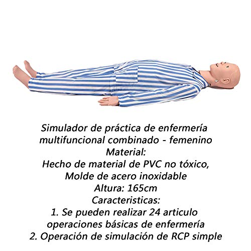 Poupée infirmière 165 cm pour corriger les erreurs de manipulation médicale - 3