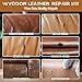 WYCOON Brown Leather Repair Kit for Furniture, Leather Couch Repair Kit for Car Interior, Sofa, Car Seats and Purse with Super Easy Instructions, Restores Faux, Artificial, Genuine Pleather
