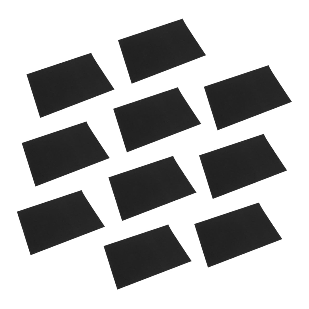 OSALADI 10pcs Boys and Girls' Art Paper Sandpaper DIY Sandpaper for Crafts Creative Drawing Paper Oil Pastels Crayons Decorative Sanding Sheets for Home School Kindergarten