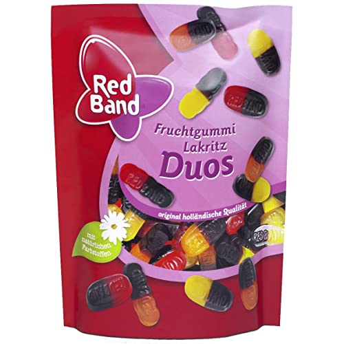 Red Band Dúo de regaliz y chicles de frutas (200g)