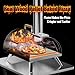 Multi-Fuel Pizza Oven Outdoor, 12
