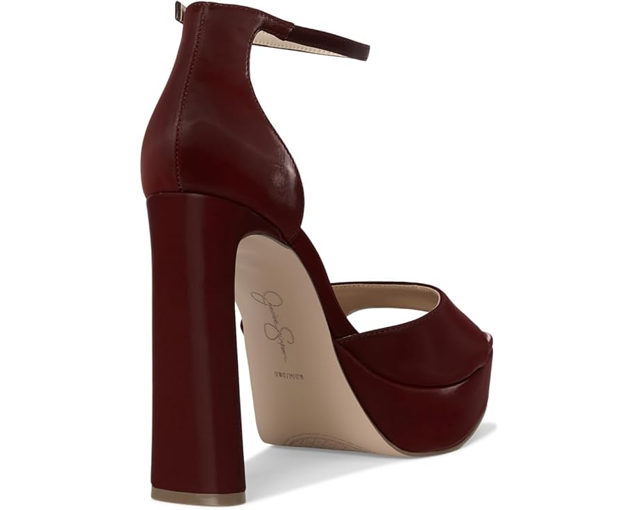 Jessica Simpson Telxia Ankle Strap Platform Sandals - Back View