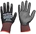 Price comparison product image Ogrifox OX-Poliur_Bb8 Protective Gloves, Ox.12.442 Poliur, BlackBlack, 8 Size, Pack of 24/12 pairs
