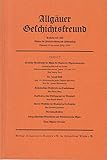  Allgäuer Geschichtsfreund - Blätter für Heimatforschung und Heimatpflege Nr.69 -