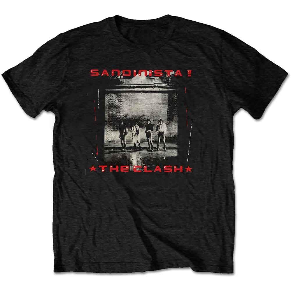 Rock Off Black The Clash - Sandinista! - T-Shirt - Cotton - Size Xxl - Officially Licensed Merch