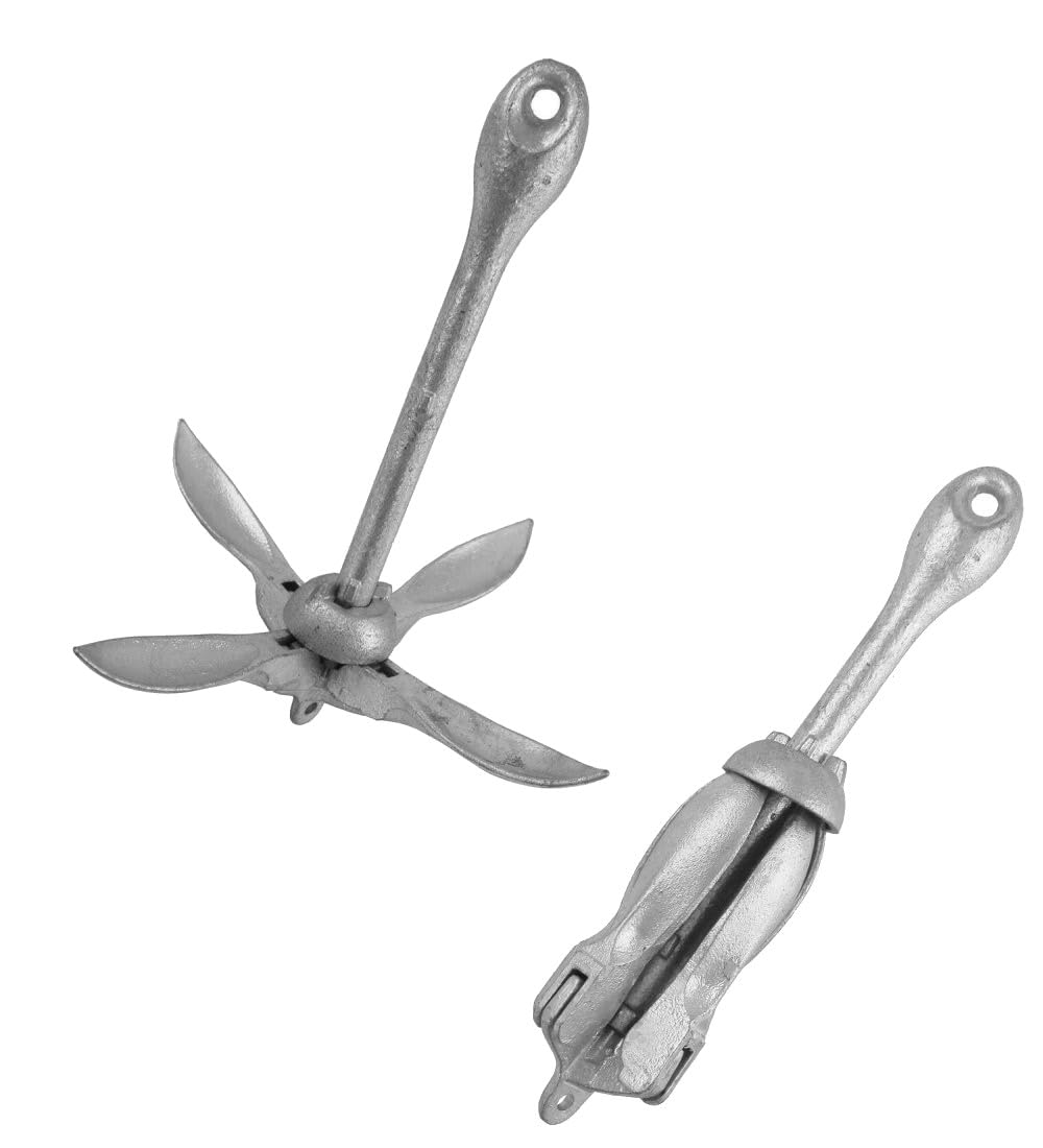 Talamex Anker/Faltklappanker 6 Kg mit Breiten Flunken