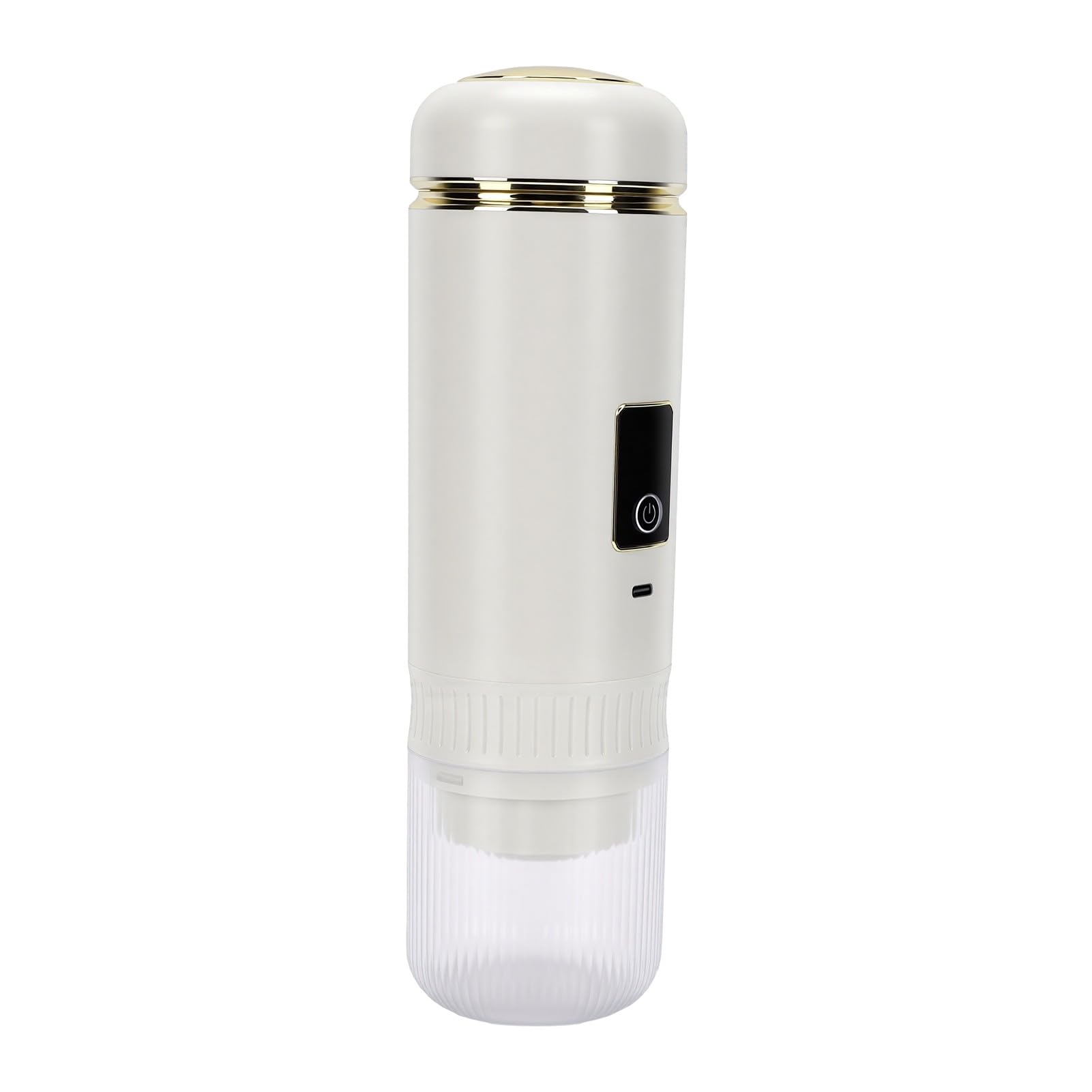 SUNGOOYUE Cafeteras Máquina de café Expreso Autocalentable Inalámbrica Recargable de Ebullición Rápida de 5 Minutos a 99 ° C para Cápsulas de café Molido, para Viajes, Camping, Coche, Oficina,