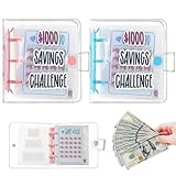 Best Saving Books - YALINCMOO 1000 Savings Challenge Binder, Money Saving Binder Review 