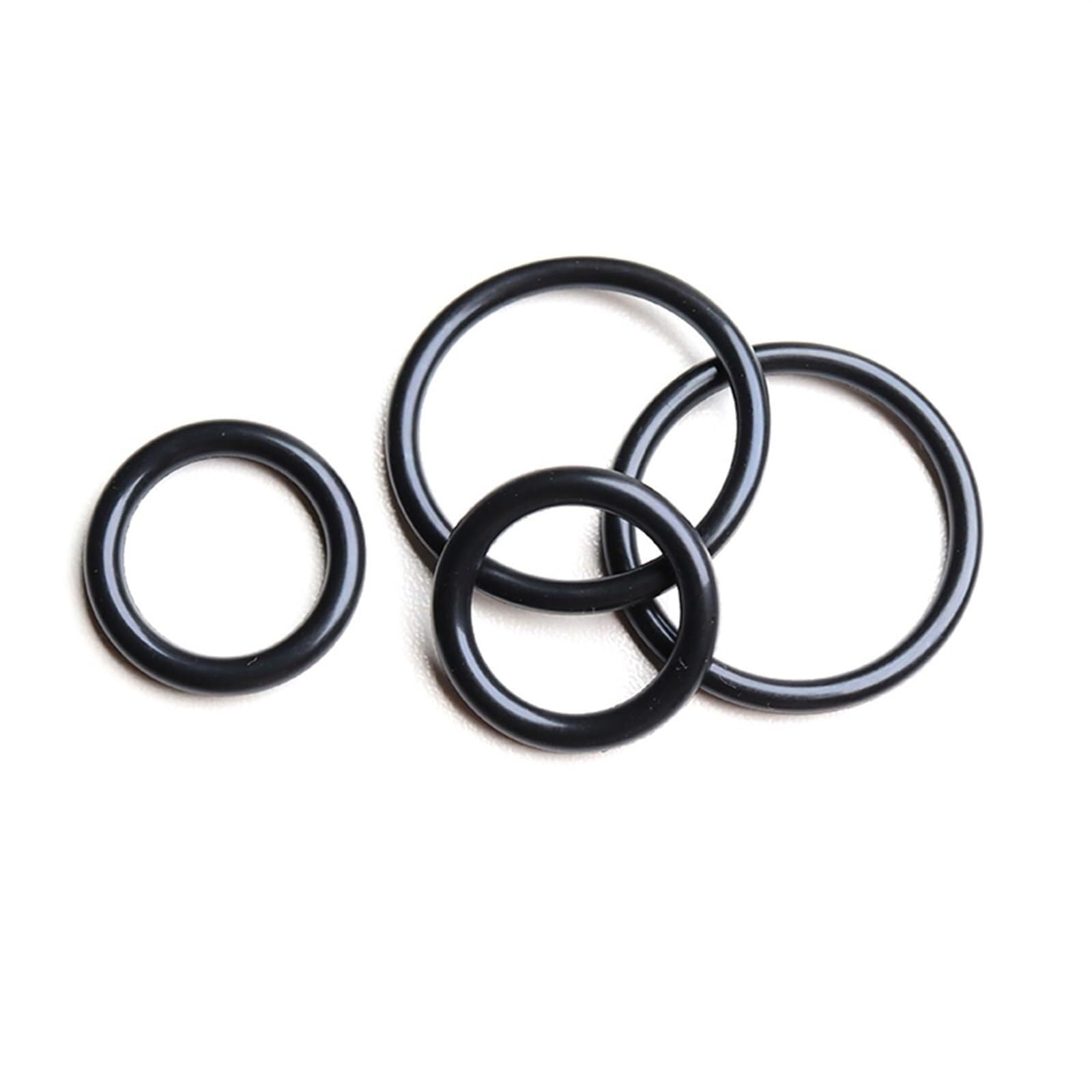 Joint torique CS 3.1mm NBR, bague d'étanchéité en caoutchouc ID 2.4-15.8mm, rondelle hydraulique mécanique haute température,Matériau Fiable(ID 14.4mm)