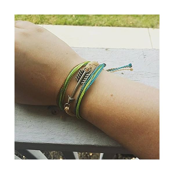 Pura-Vida-Jewelry-Bracelets-100-Waterproof-and-Handmade-wCoated-Charm-Adjustable-Band Pura Vida Coral Reefin' Bracelet- 100% Waterproof Wax Coated Girls' Accessories- Handmade