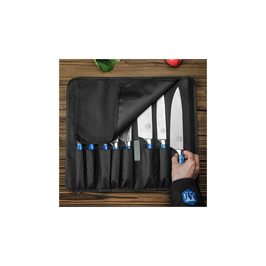 XYJ-Butcher-Chef-Knives-Set-With-Rolling-BagCover-Stanless-Steel-Santoku-Slicing-Nakiri-Knife-For-Vegetable-Meat-Cutting-Tools XYJ Butcher Chef Knives Set With Rolling Bag&Cover Stanless Steel Santoku Slicing Nakiri Knife For Vegetable Meat Cutting Tools