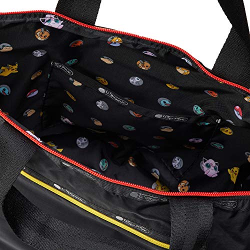 Bolso tote LeSportsac EXP Zip Easy Carry 3493 - Negro miniatura 6