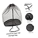 Mikikit 12pcs Portable Cone Storage Bags Breathable Mesh Design for Sports Training for Soccer Football Basketball and Agility Drills Convenient and Wear-Resistant Handheld Bag
