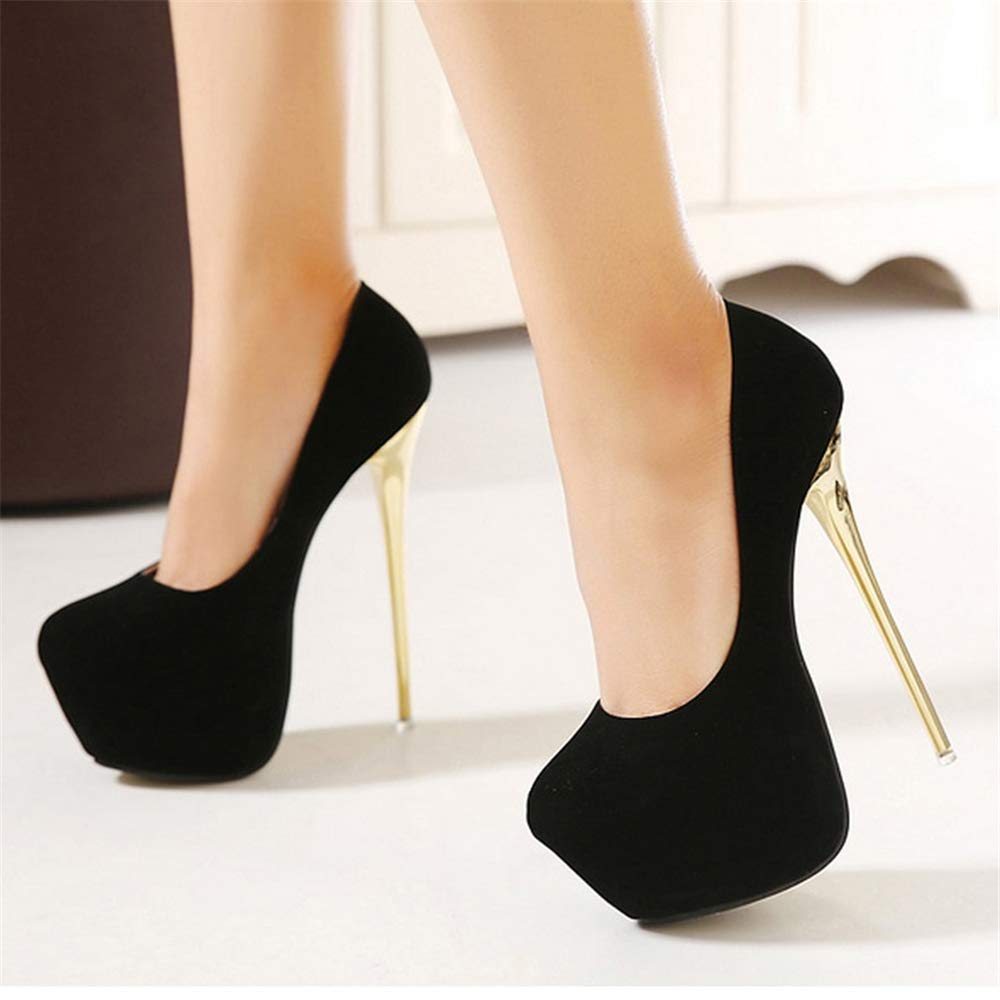 Zapatos de tacón alto para mujer, 5 cm, plataforma, estilo Stiletto de 16 cm, sandalias de tacón para bodas, fiestas, zapatos