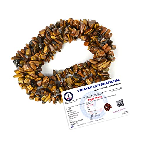 Image of Reiki Crystal Products Certified Natural Crystal Stone Chip Mala Necklace Collection for Men & Women, Reiki Energized Gemstone Jewellery for Meditation, Yoga, Spiritual Styling & Everyday Wear, Multiple Stone Variants