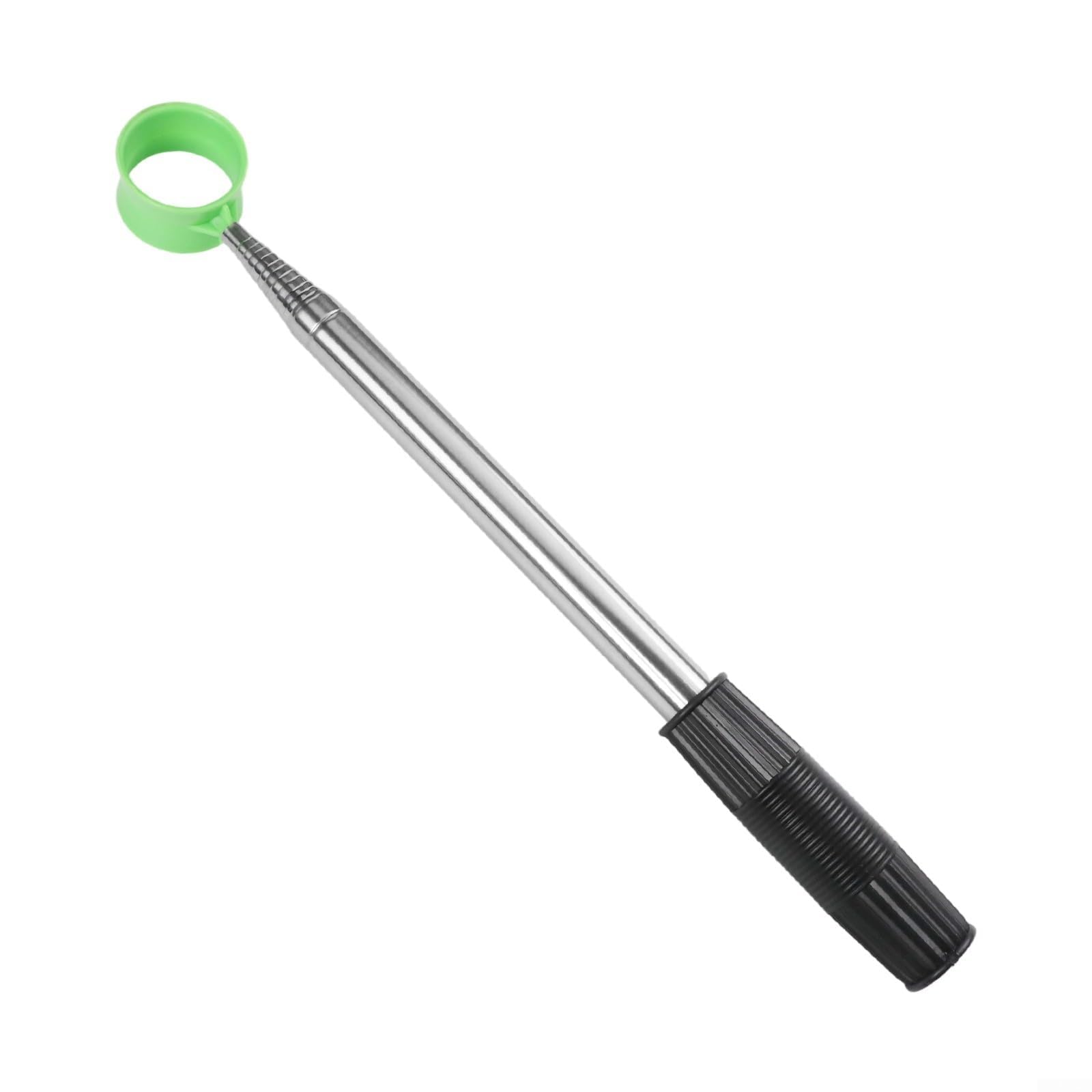 Recupero palline da golf telescopico in acciaio inox, 2,7 m 3,7 m, strumento di raccolta estensibile con impugnatura antiscivolo, ideale per laghetti e fanghi, accessori per corsi d'acqua