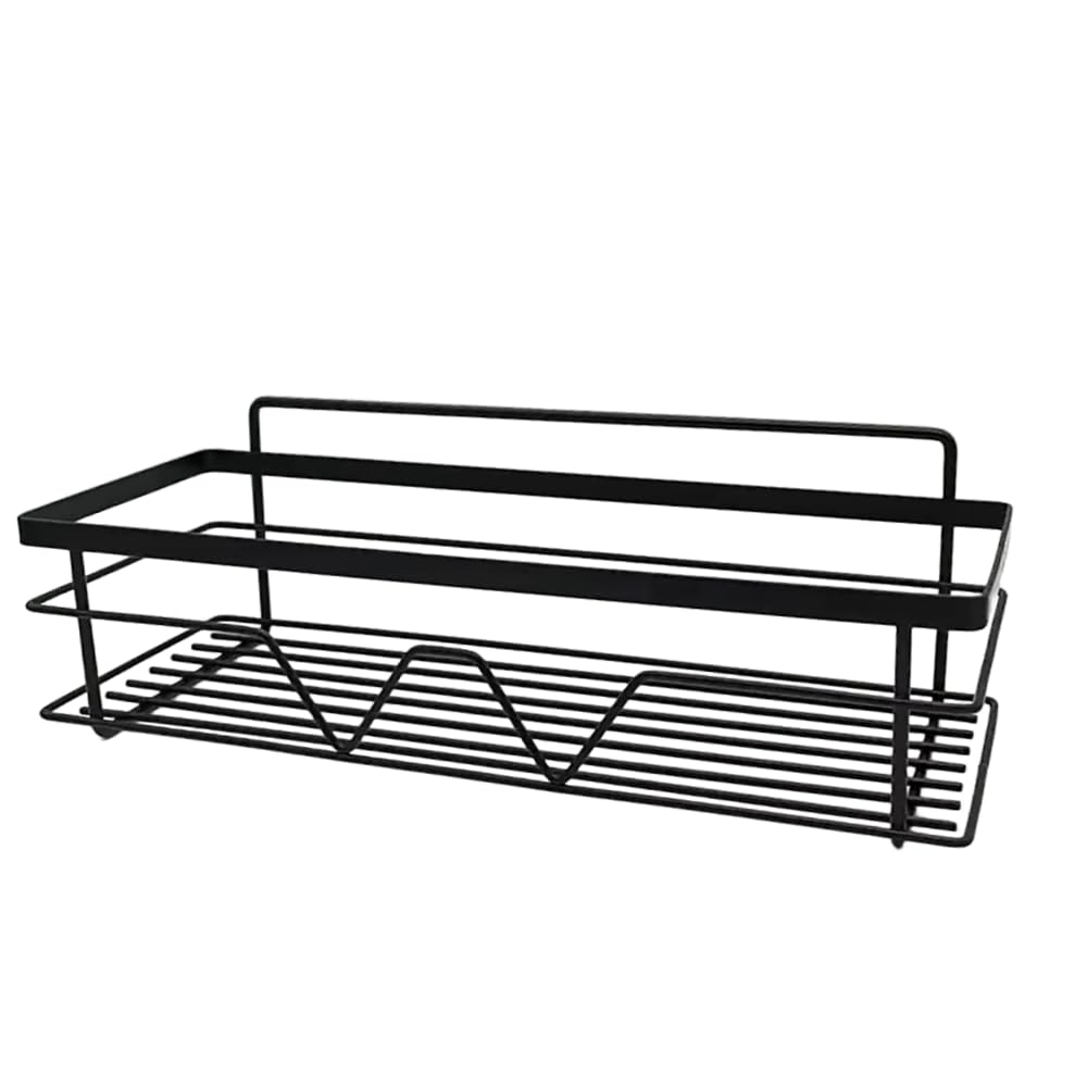 Traceless Adhesive Shower Wall Shelves, Rustproof Bathroom Shower Storage Organizer(toilet paper not included)