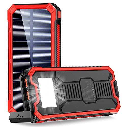 【最新型 PD18W急速充電 30000mAh】ソーラーモバイルバッテリー 大容量 四つ出力ポート(3USB+Type-C) 6個LEDライト付き 3way蓄電 防水 耐衝撃 モバイルバッテリー ソーラー充電器 地震/災害/旅行/アウトドア用 防災グッズ iPhone/iPad/Android各種他対応 【最新型 PD18W急速充電 30000mAh】ソーラーモバイルバッテリー 大容量 四つ出力ポート(3USB+Type-C) 6個LEDライト付き 3way蓄電 防水 耐衝撃 モバイルバッテリー ソーラー充電器 地震/災害/旅行/アウトドア用 防災グッズ iPhone/iPad/Android各種他対応