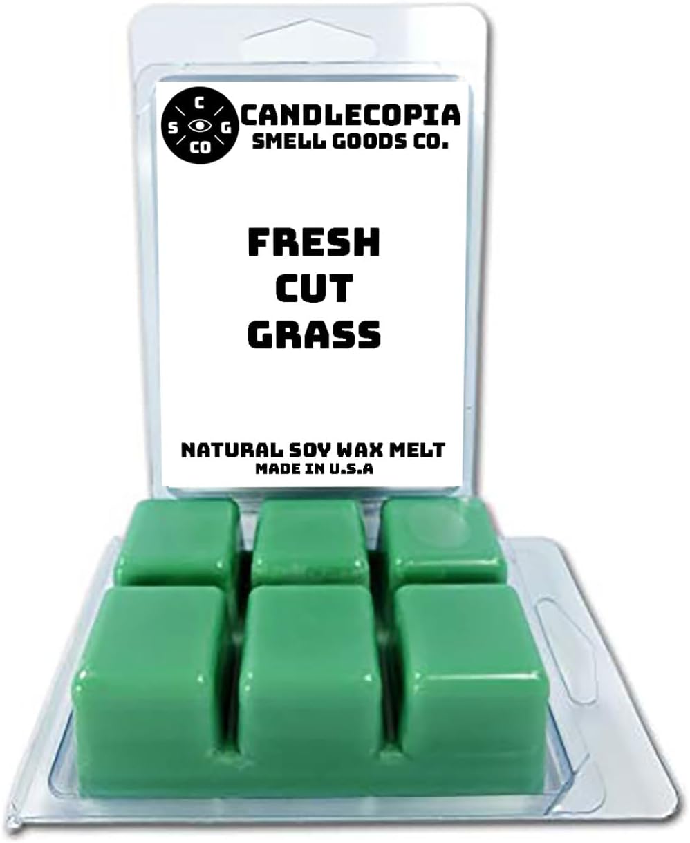 firmly – Scented Wax Melts, Assortment B 2 packs Fresh Cut Grass white