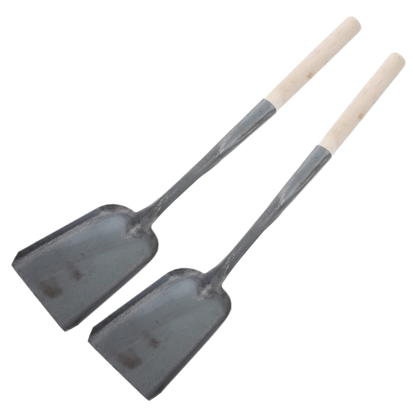 Kaminascheschaufel mit Langem Holzstiel, Leichte Handschaufel für Haushalt