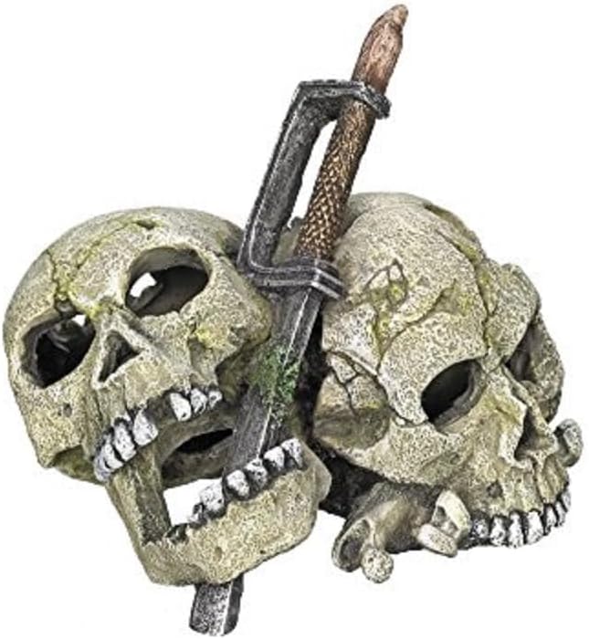 Nobby Aquarium Hanging Ornament, 14.5 x 12 x 12.4 cm, Black, Halloween