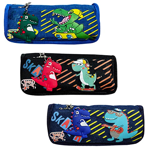 Image of Party Propz Space Pencil Pouch for Boys - Pencil Pouches for Stationary | Aesthetic Pencil Case for College Students | Stylish School Pouch for Boys | Cute Pen Pouch for Boys Space Theme (Assorted)
