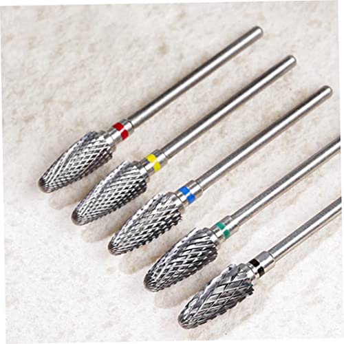 Set de Brocas para Uñas Acrílicas de Tungsteno 5 pzas miniatura 7