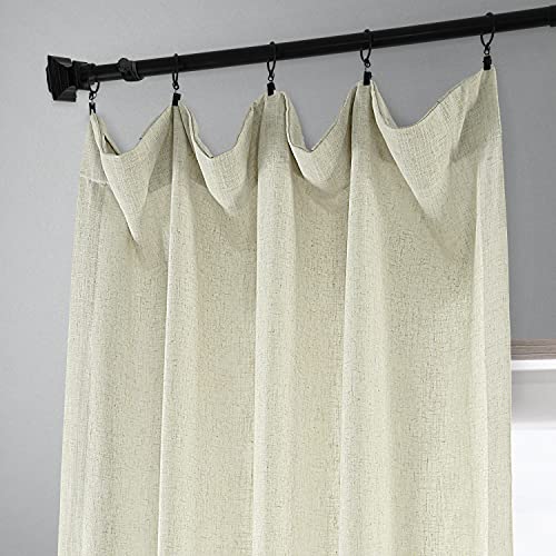 HPD Half Price Drapes Premium Heavy Faux Linen Curtains for Living Room (1 Panel) - Image 4