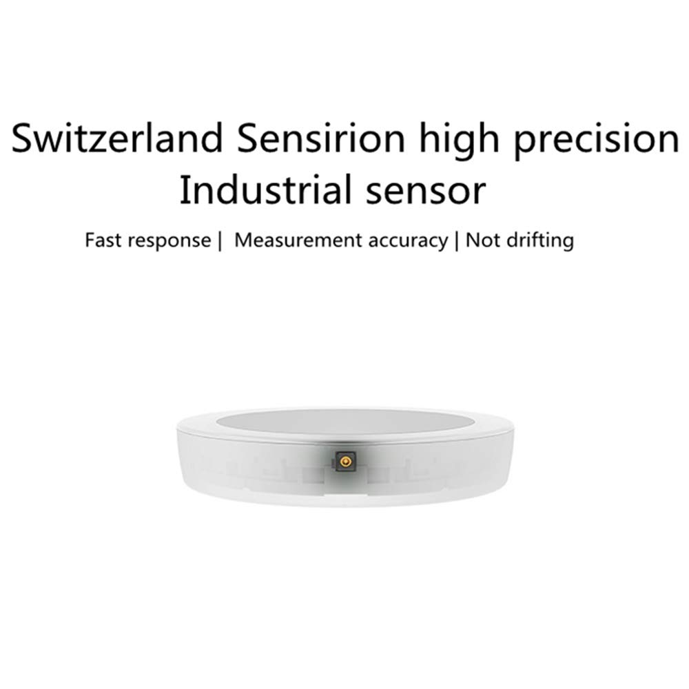 Qingping versión T CGG1T Termohigrómetro Bluetooth, soporte para monitor de temperatura y humedad relativa, compatible con Homekit y Siri
