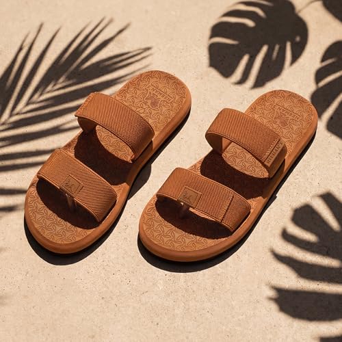 Image of Neeman's Commute Sandals for Men & Women | Adjustable Dual Strap Sandals | Cushioned Footbed | Ergonomic Comfort Sandals | Lightweight Everyday Casual Footwear
