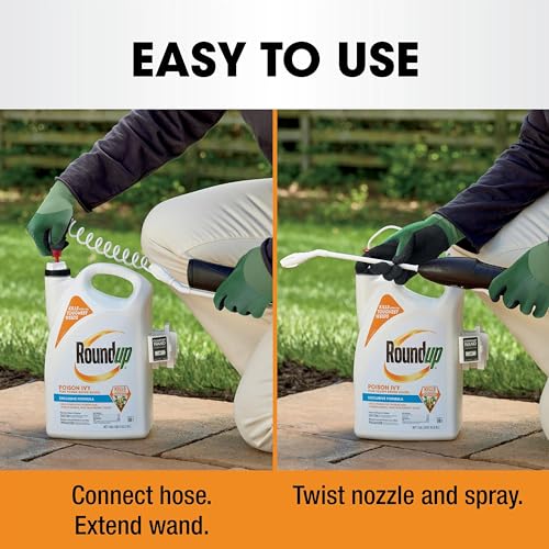 Roundup Poison Ivy Plus Tough Brush Killer2 with Comfort Wand, 1 gal. - image 9