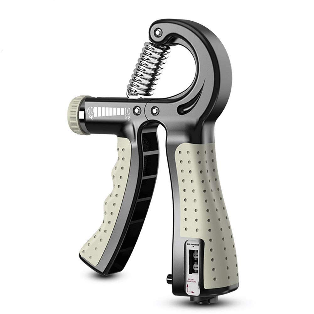 entrenador de agarre, Fortalecedor de resistencia ajustable, ejercitador agarre manual, fortalece el, exprimidor mano