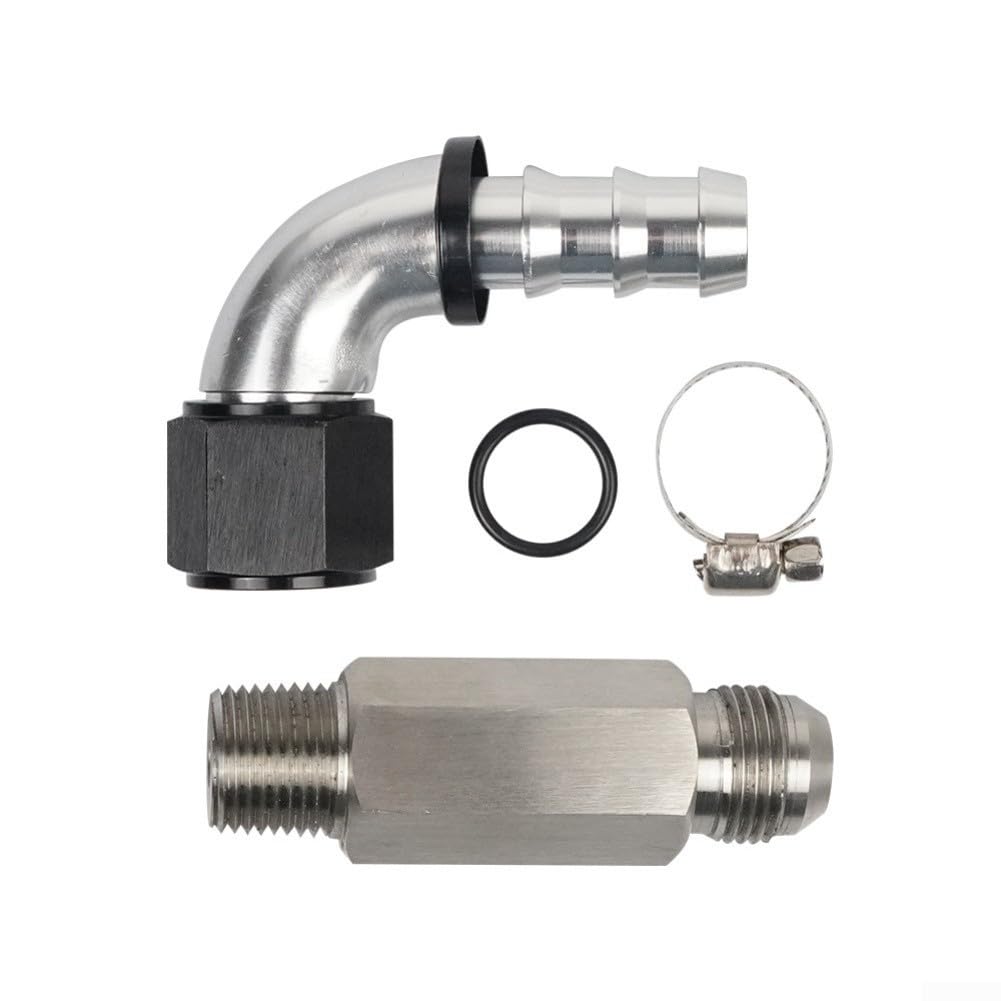 Adaptador manguera 10AN soluciona fugas calefaccion Ram 6.7L