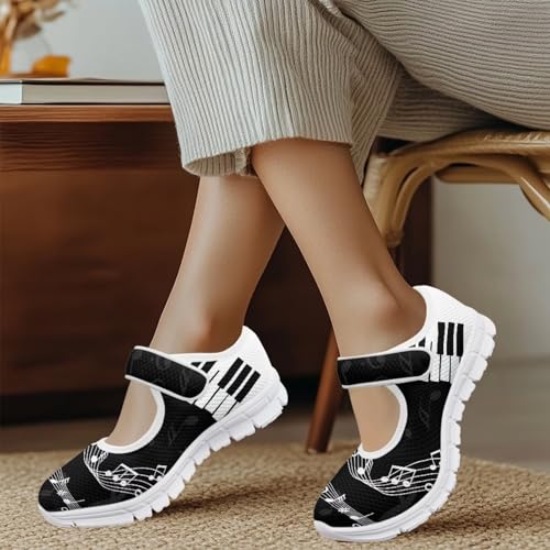 Coloranimal Flats for Women Slip On Shoes Mary Jane Shoes with Anti Skid Sole Casual Flat Shoes Dressy Comfortable Round Toe Ankle Shoes4