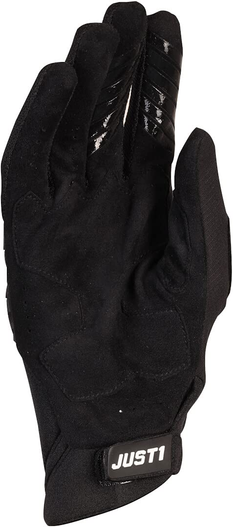 Just 1 J-HRD Guanti da motocross, rosso, L
