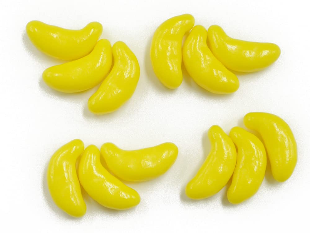 Amazon.co.jp: 1kg バナナラムネ 約900個[バナナ色でバナナ形のバナナ