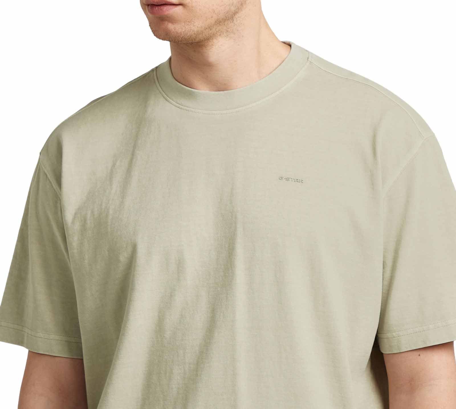 G-Star Raw C.V. Relaxed Base R T T-Shirt, Beige (Kit GD D28588-e517-j105), XS Homme
