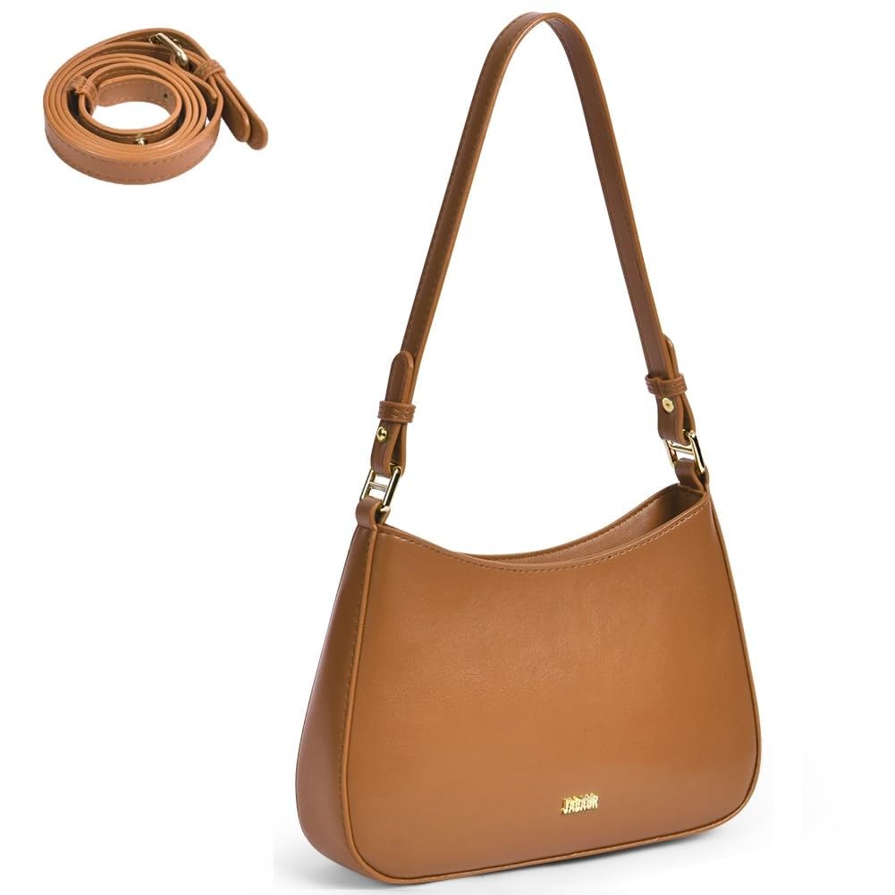 Aucuu Handtasche Damen, Umhängetasche Damen Klein Handtasche, Y2K Crossbody Bag, PU Leder Schultertasche, Mini Hobo Bag Retro Achsel Tasche, Shoulder Bag für Dating Party Einkaufe
