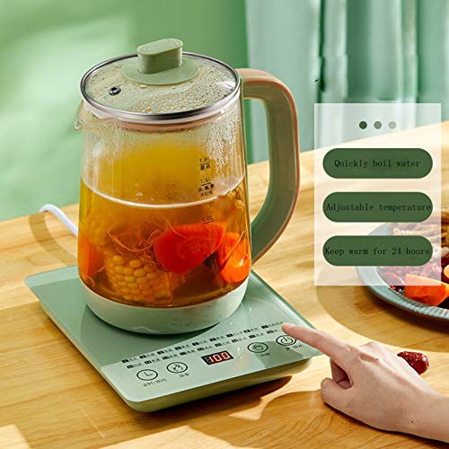 Tetera eléctrica de vidrio con control de temperatura miniatura 4