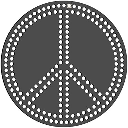Rhinestone Genie Peace Sign Magnetic Rhinestone Template