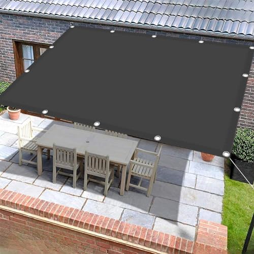 Voile d'ombrage rectangulaire pour créer un coin de fraîcheur au jardin
