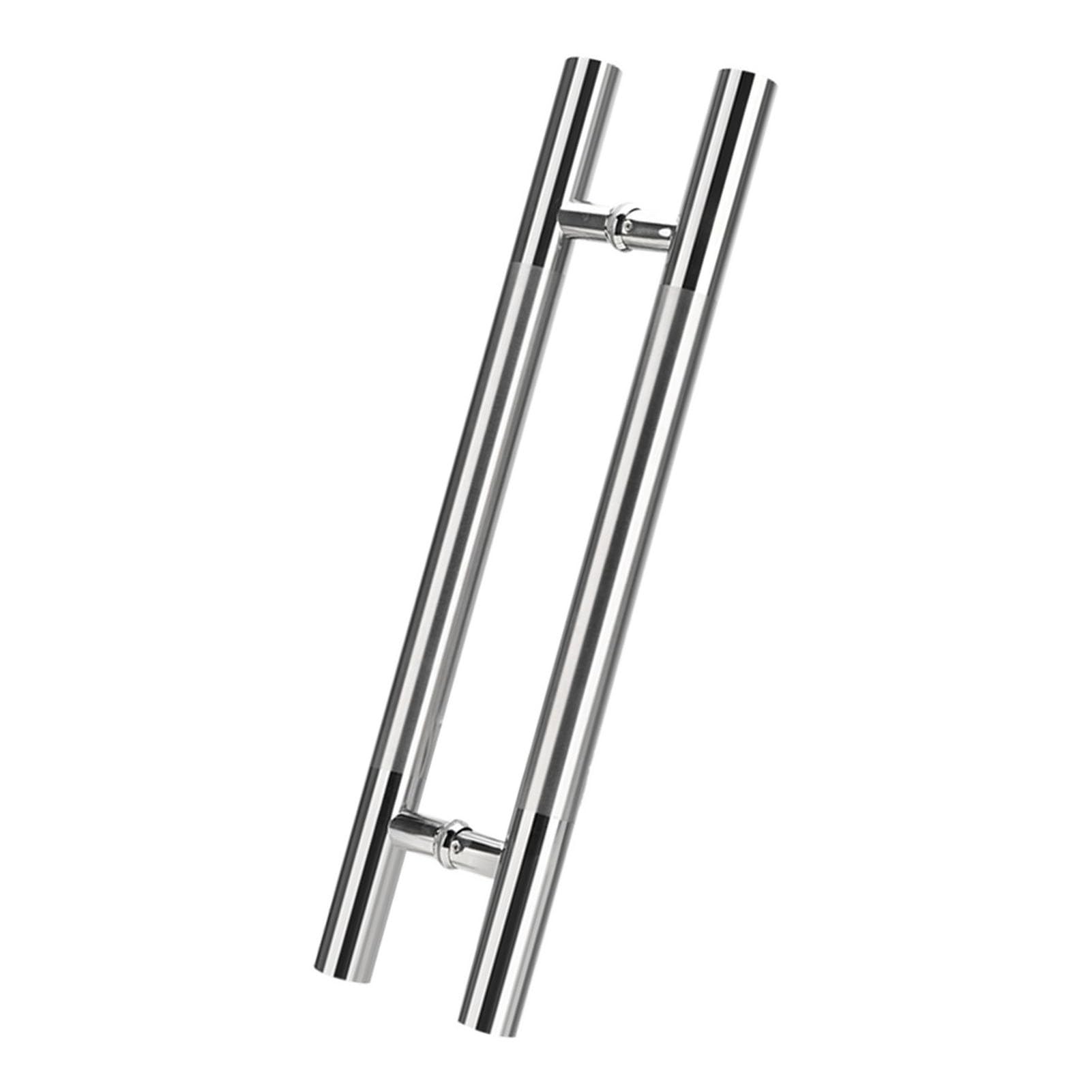 LYHXYLFT Sliding Barn Door Handle,Door Pull Handle,Stainless Steel Bathroom Shower Pull Push Door Handle,Cupboard Handle Hardware,for Barn Bedroom Gate Cabinet(Hole spacing 18cm)