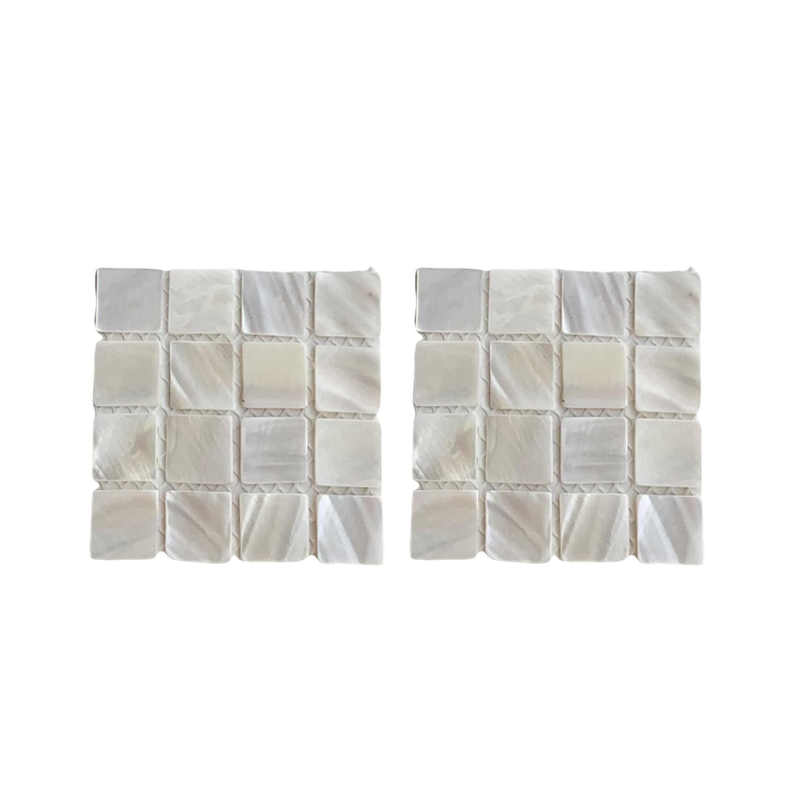 Tsophreniq 2pcs Heatproof Shell Beverage Coasters Heat Insulation Coasters Nonslip Cup Mats Decorative Photography Props Elegant Dining Table Decoration