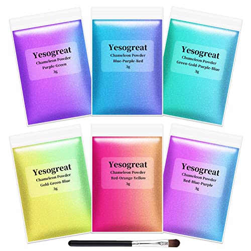 Chameleon Color Changing Mica Powder (6 Colors)
