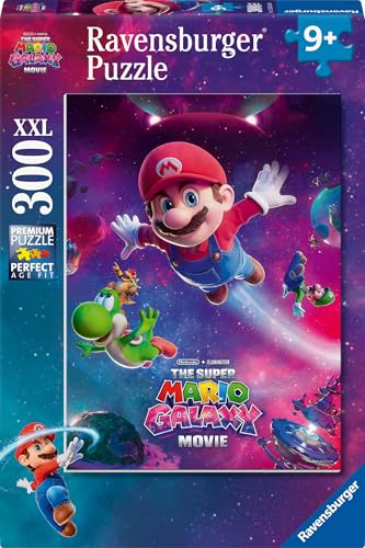 Ravensburger Kinderpuzzle 12004308 - Neue Abenteuer von Super Mario - 300 XXL Teile Puzzle für Kinder