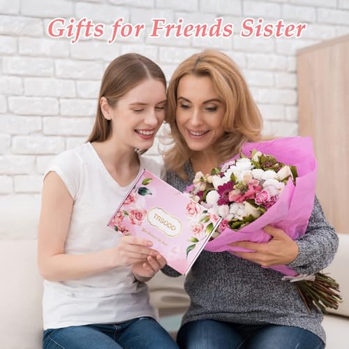 TRSODD Birthday Gifts for Women Mothers Day Gifts for Mom Wife Grandma Daughter Sister Teacher Appreciation Large Tote Bag and Makeup Bag4